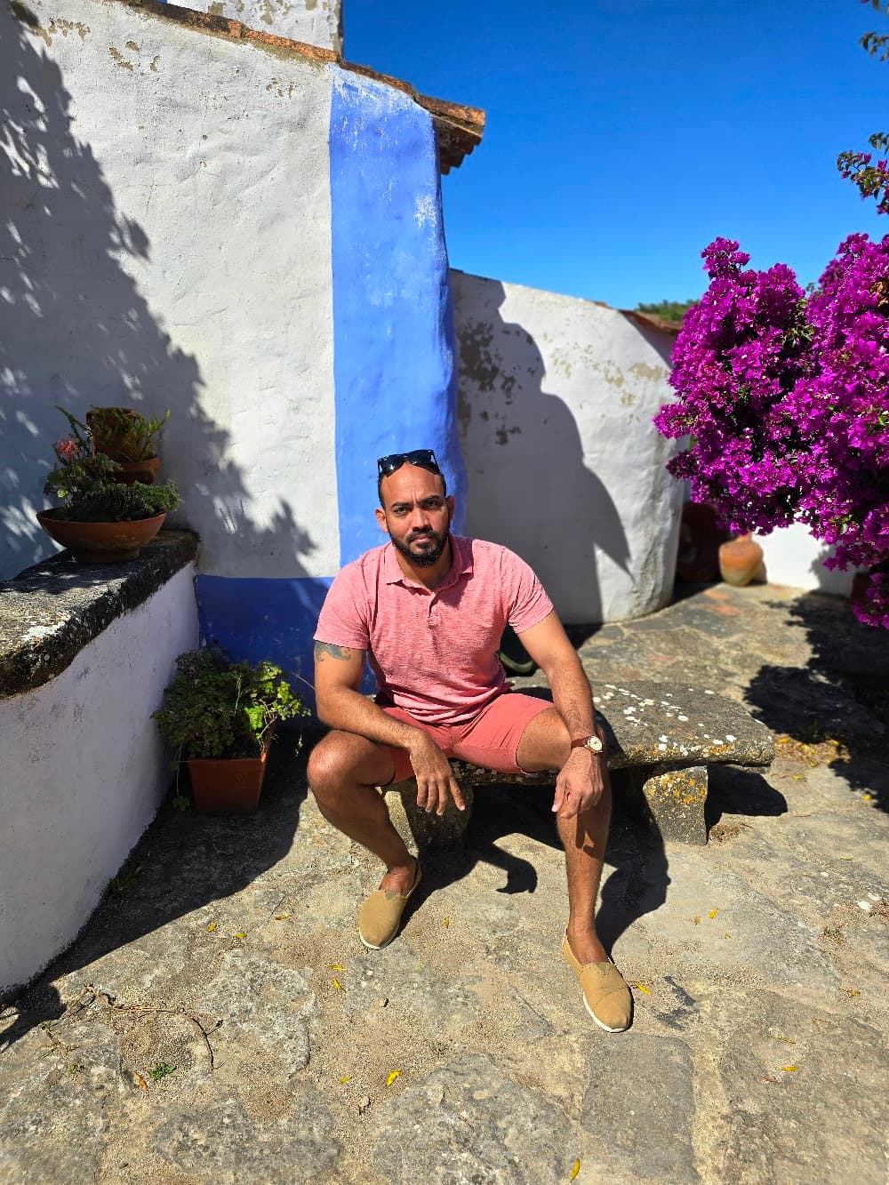 Asokore Beckles in Portugal, summer 2024