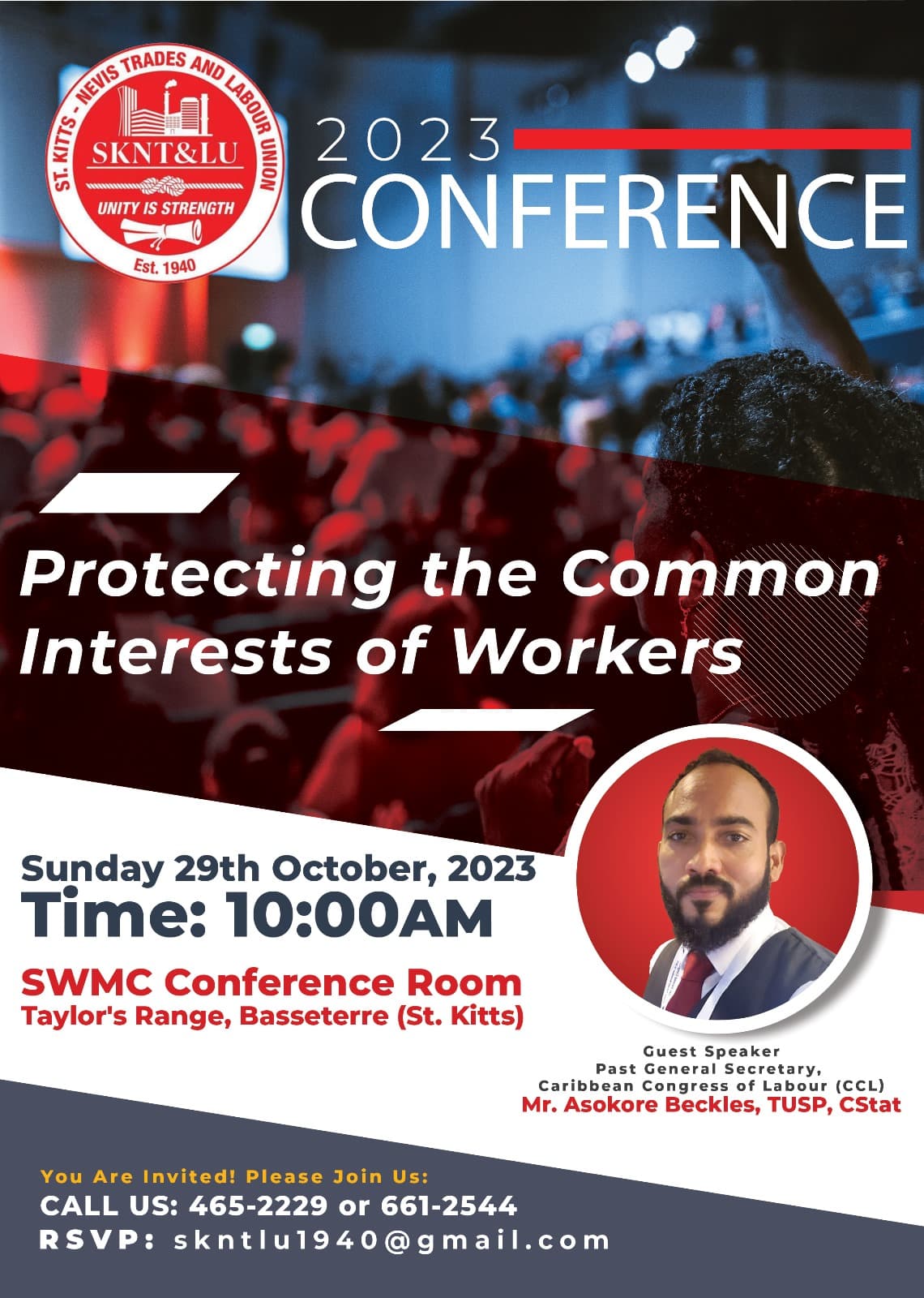 SKNT&LU 2023 Annual Conference flyer